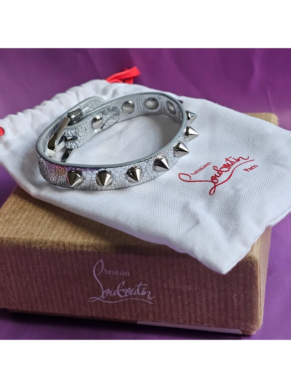 Christian Louboutin - Cabata Spiked Bracelet - New In Box!
